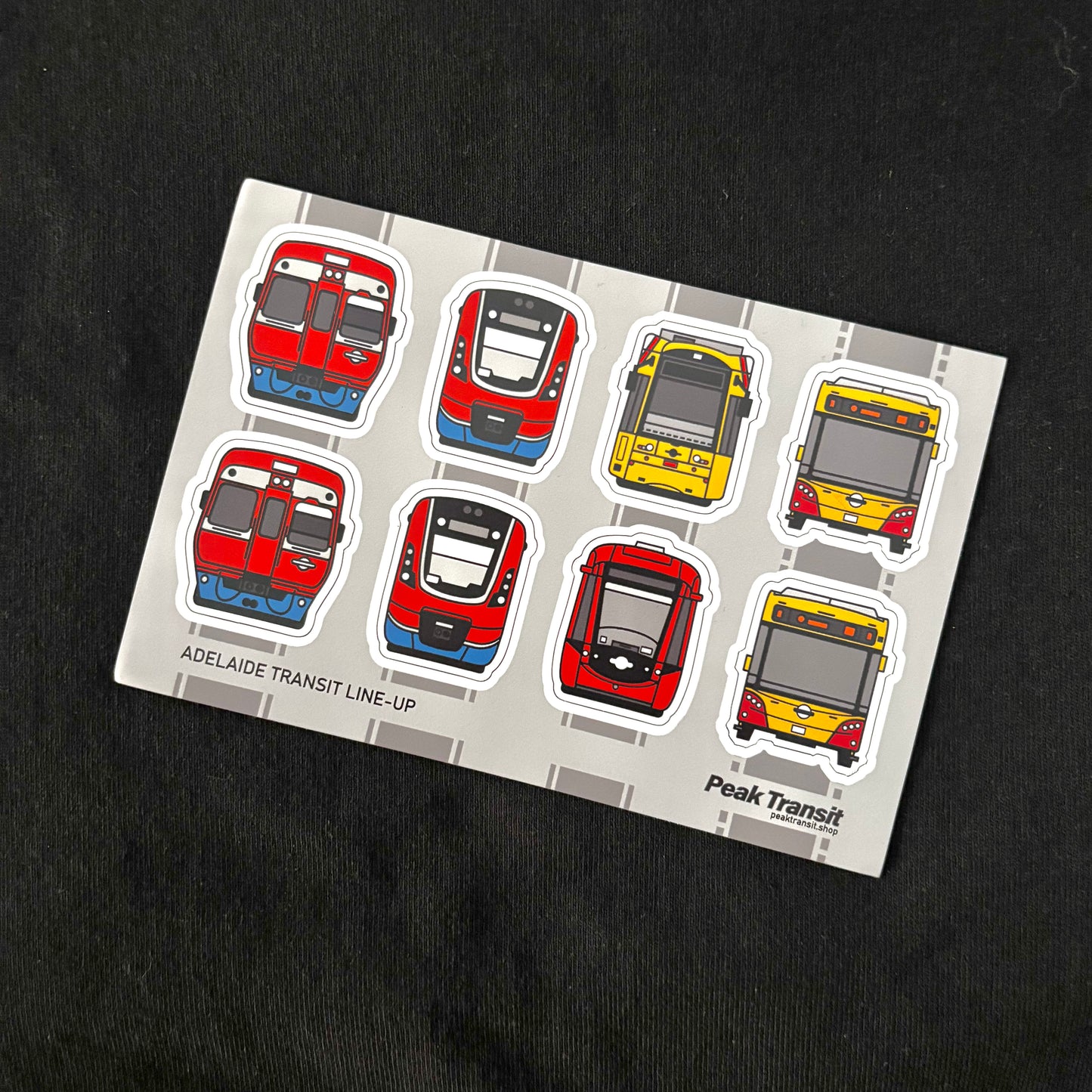 NEW!! ADL transit line-up magnet sheet