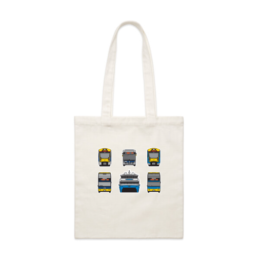 NEW!! NZ AKL Transit Lineup Tote