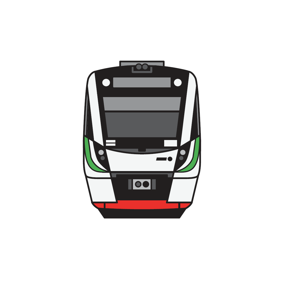 NEW!! PERTH Train Sticker (B-series)