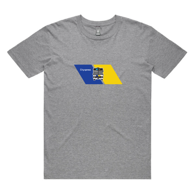 SEQ Retro Volvo B10M Cityxpress Bus (unisex tee)
