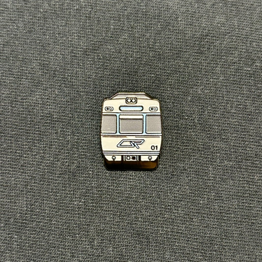 QLD SEQ train pin - classic grey EMU
