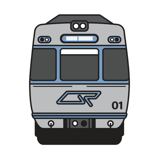 SEQ Sticker EMU 01 (Classic grey livery)