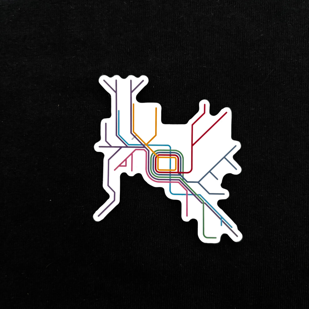 MEL VIC Network (2026) sticker – Peak Transit