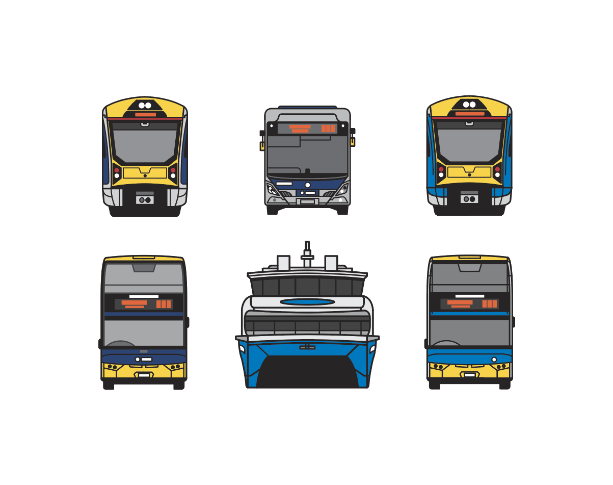 NEW!! AKL Transit Lineup Tee (kids and youth)