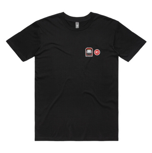 CBR Pocket Tee - R1 light rail (adult unisex)