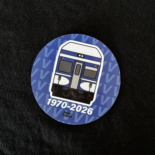 NEW!! SYD Sticker Blue Goose Farewell (V Set)