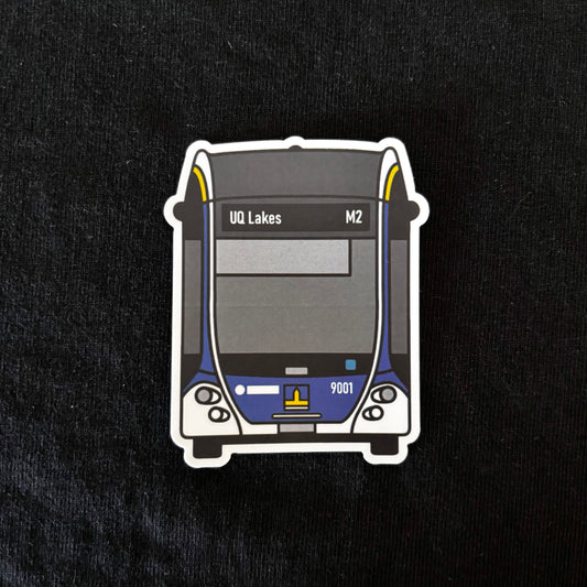 SEQ Sticker BNE metro bus