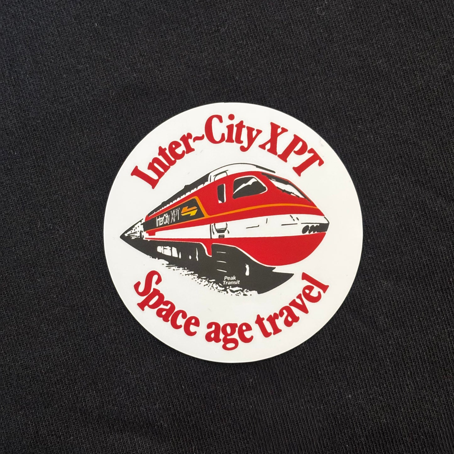 NEW!! XPT Space Age Travel Sticker (1982) Maxi Size