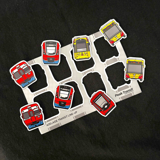 NEW!! ADL transit line-up magnet sheet