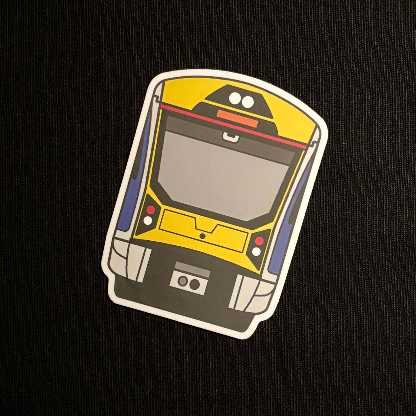 NEW!! AKL AM class sticker (navy grey)