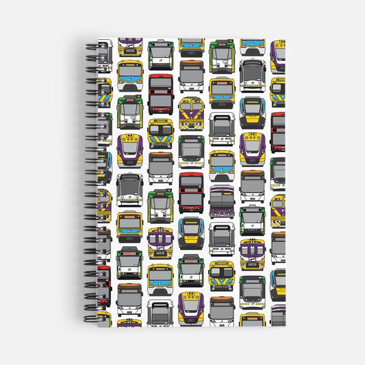 Melbourne Transit Notebook - Blank (LOW STOCK)