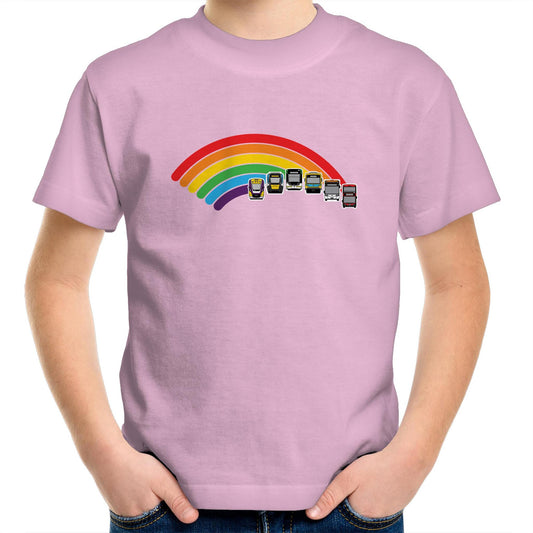 MEL Ride the Rainbow (kids and youth tee)