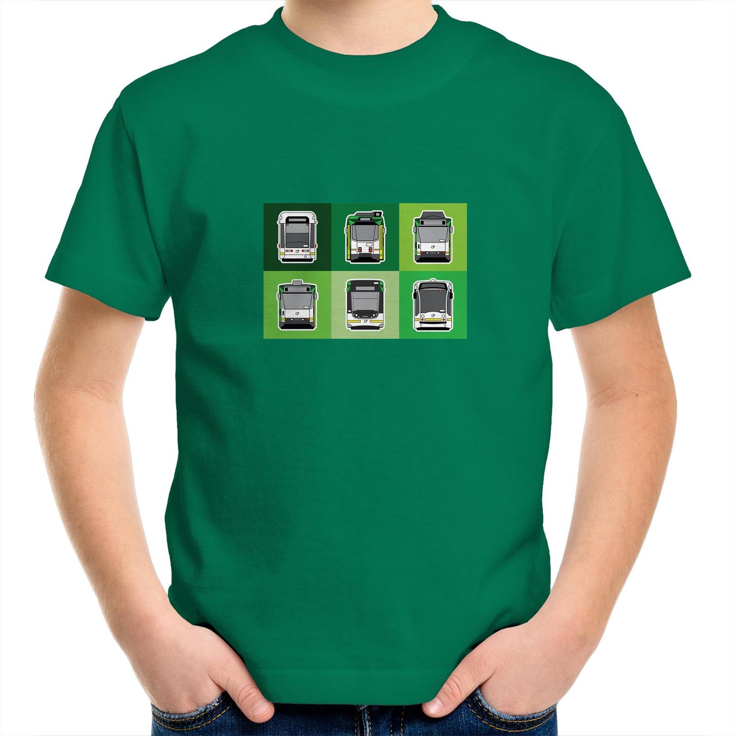 MEL Metro Tram Tiles (kids and youth tee)