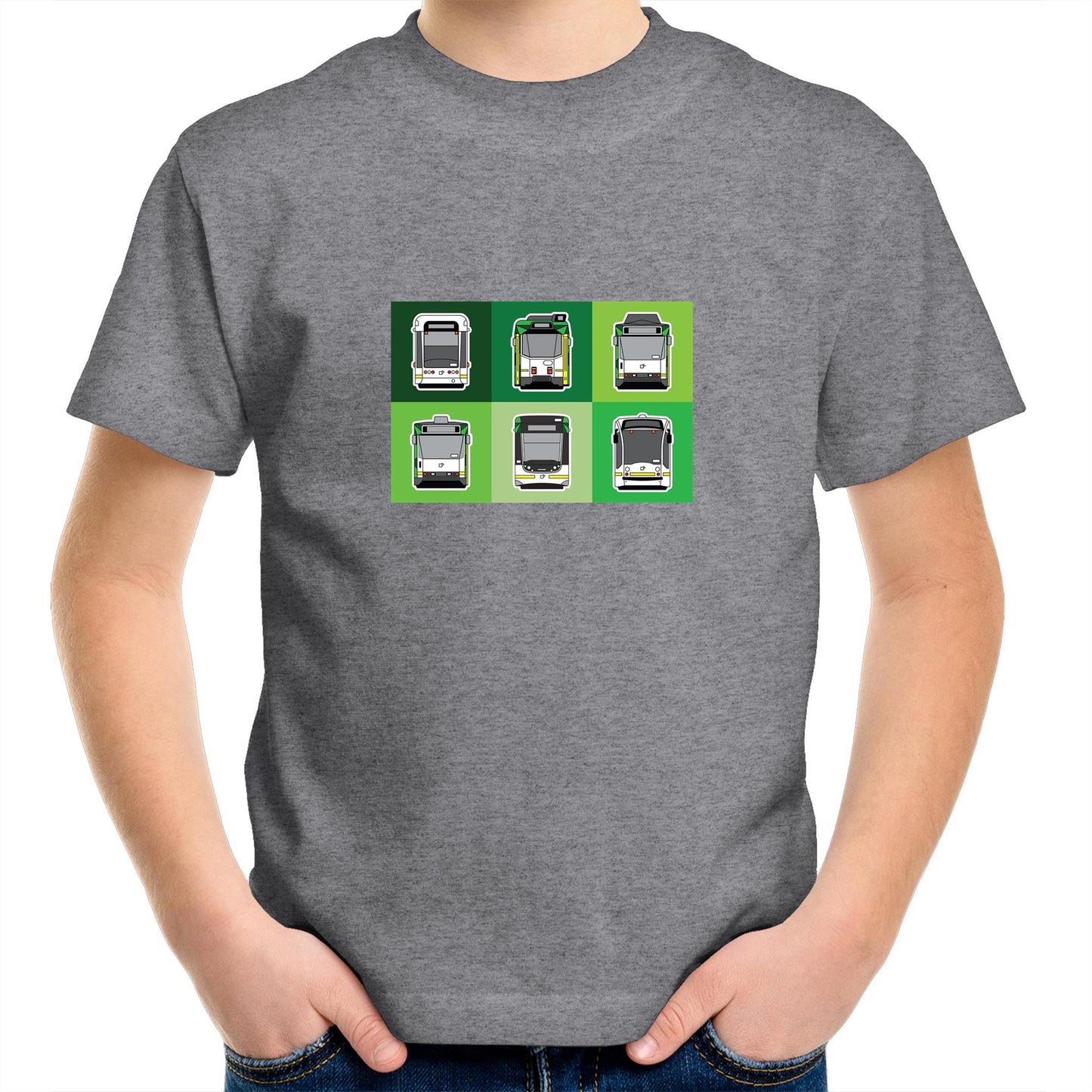 MEL Metro Tram Tiles (kids and youth tee)