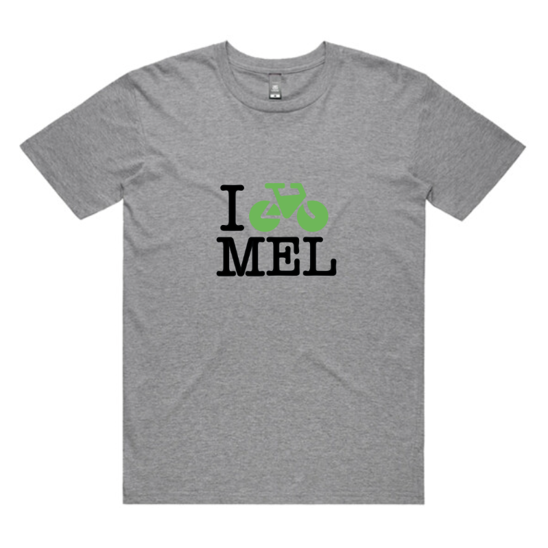 MEL I Bike Melbourne (GREEN) (adult unisex)