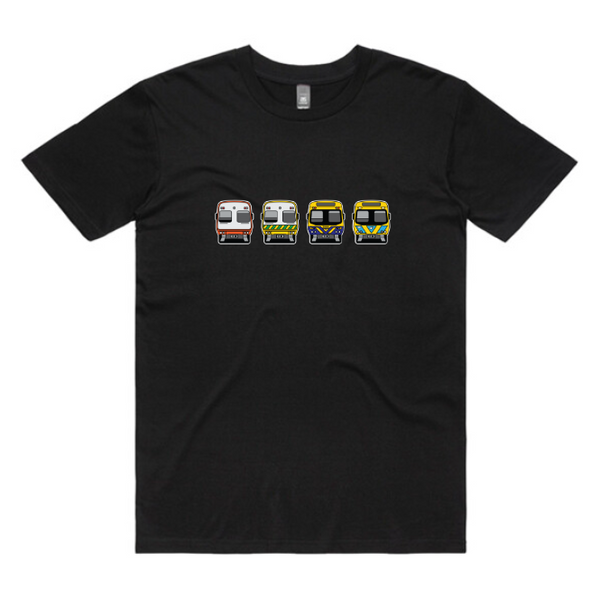 NEW! MEL Comeng Evolution Tee (adult unisex) – Peak Transit
