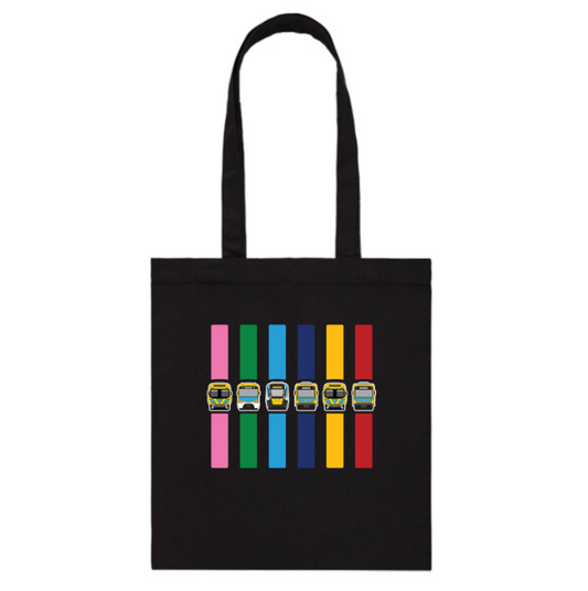 NEW!  MEL Metro Train Lines Tote Bag