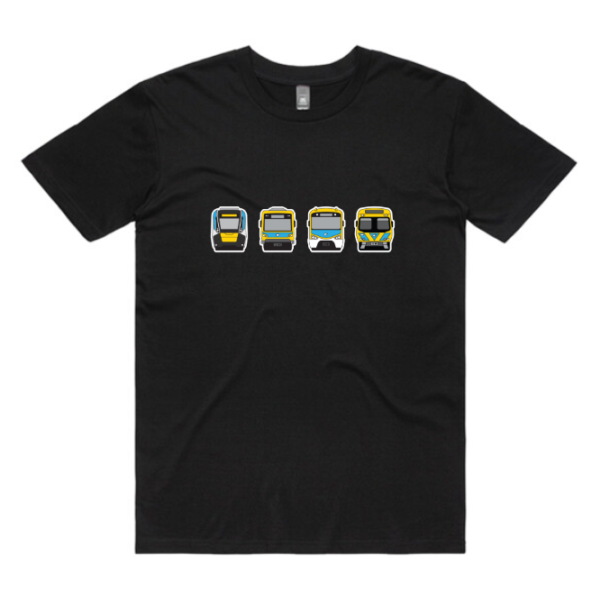NEW!   MEL Metro Train Fleet (adult unisex)