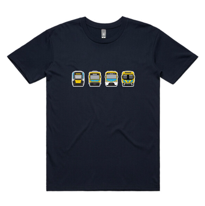 NEW!   MEL Metro Train Fleet (adult unisex)