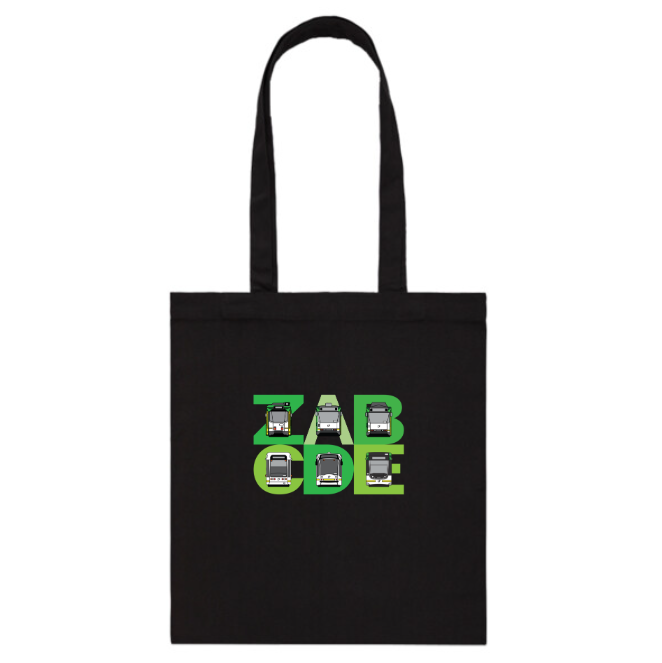 NEW!  MEL Tram Class Heroes Tote Bag