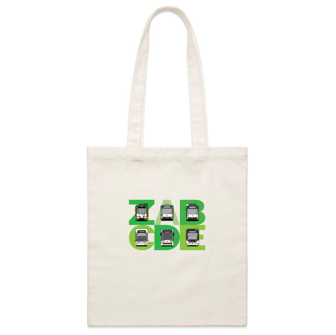 NEW!  MEL Tram Class Heroes Tote Bag