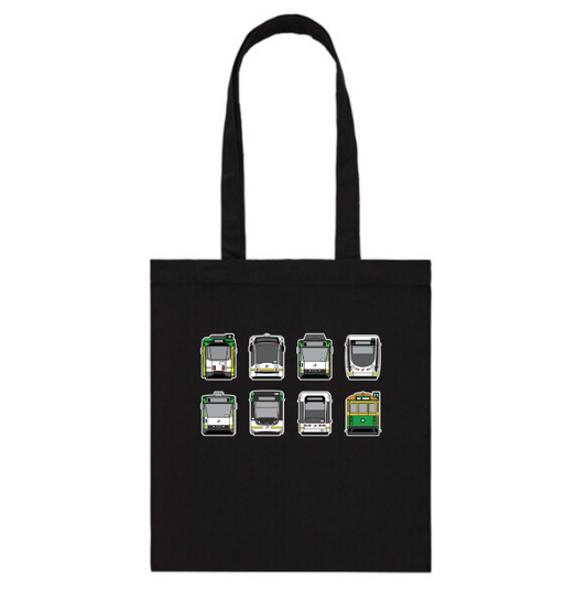 NEW!  MEL Tram Fleet Tote Bag