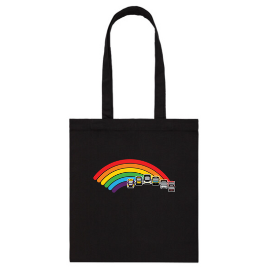 NEW!  MEL Ride the Rainbow Tote Bag
