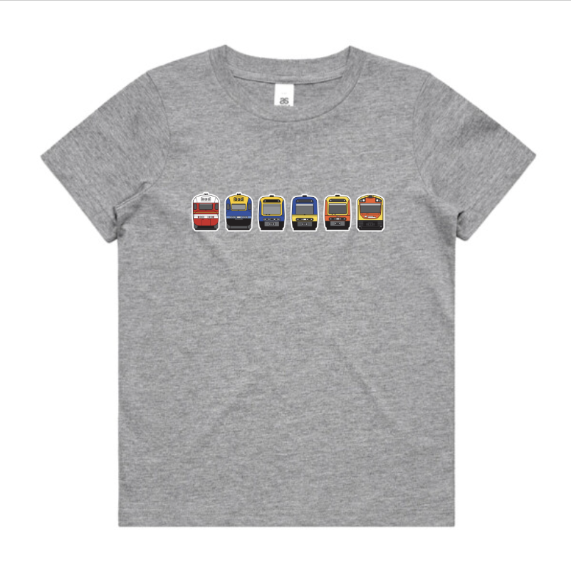 NEW!! NSW Regional Trains Lineup - Kids Youth Tee