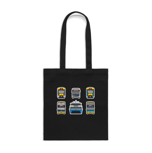NEW!! NZ AKL Transit Lineup Tote