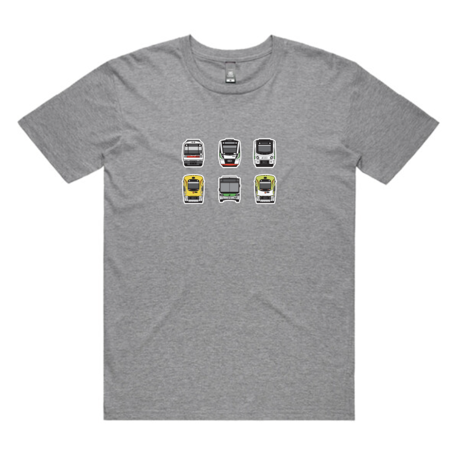 NEW!! PERTH Transit Lineup Tee (adult unisex)