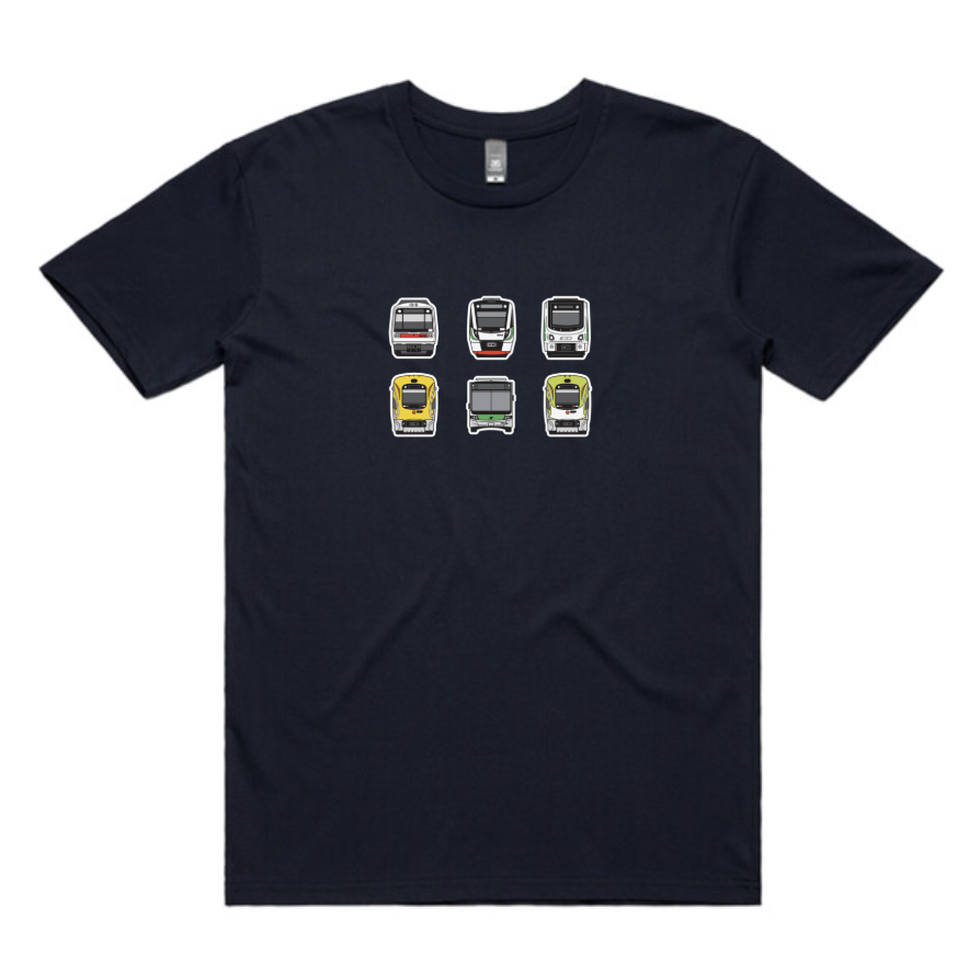 NEW!! PERTH Transit Lineup Tee (adult unisex)