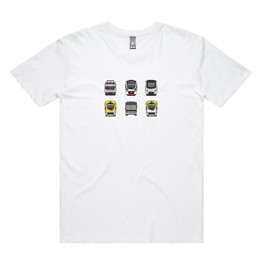 NEW!! PERTH Transit Lineup Tee (adult unisex)