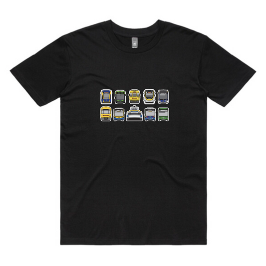 SEQ Transit 10 Adult (unisex tee)