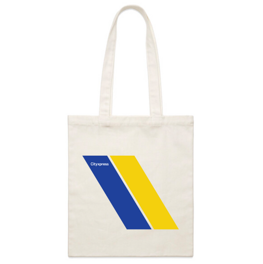 NEW!  SEQ Retro Cityxpress Stripes Tote Bag
