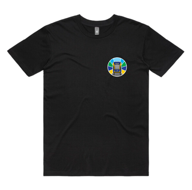 NEW!  SEQ Gold Coast Light Rail Pocket Tee (unisex tee)