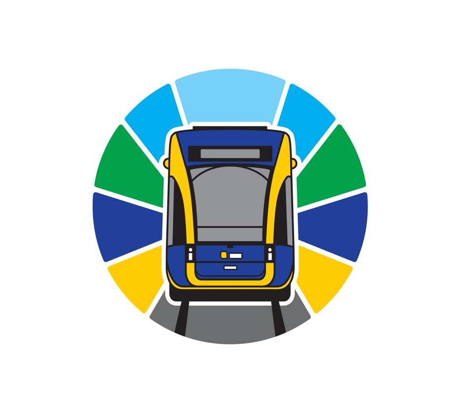 NEW!  SEQ Gold Coast Light Rail Pocket Tee (unisex tee)