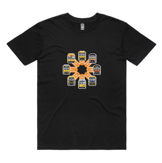 SYD NSW Trains Circle (adult unisex)