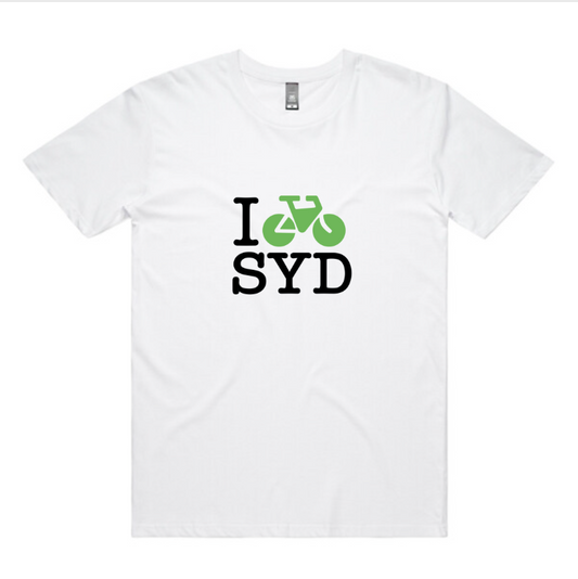 SYD I Bike Sydney (GREEN) (adult unisex)